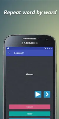 German audio lessons android App screenshot 3